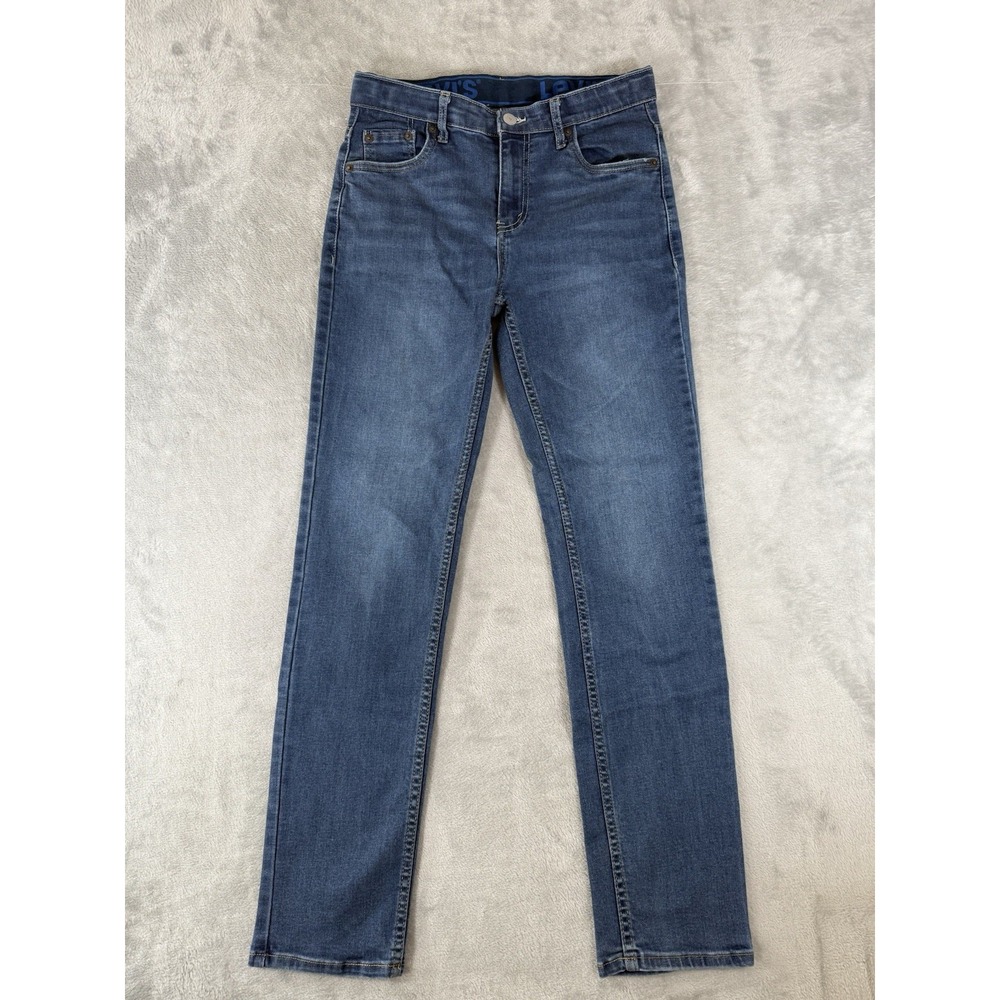 Levis 502 Jeans Boys‎ 16 Reg Blue Denim Regular Taper Fit